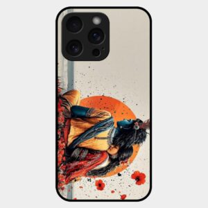 Cute Krishna Theme glossy metal TPU Back cover 09