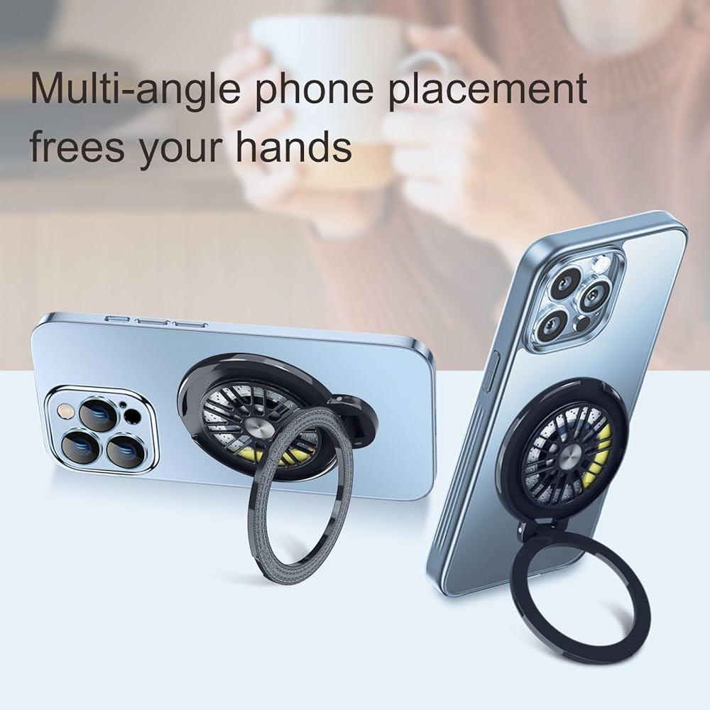 Mobile cover ring stand