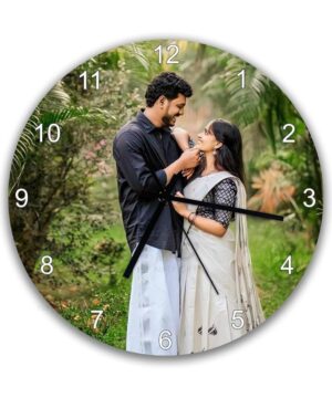 Photo printed premium acrylic wall clock 8,12,18inch 01
