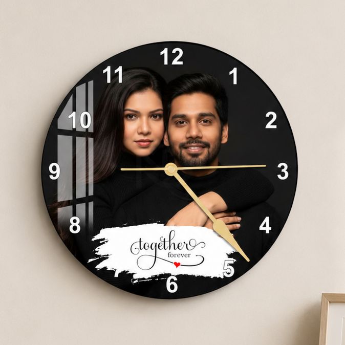 ACRYLIC CUSTOMISE WALL CLOCK