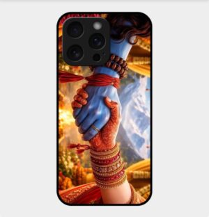 Divine Theme glossy metal TPU Back cover 06