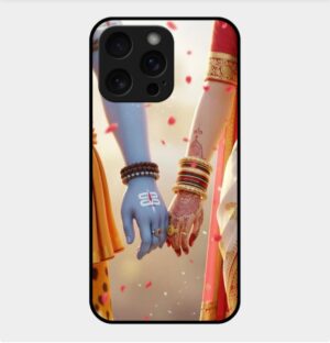 Divine Theme glossy metal TPU Back cover 08