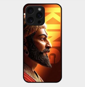 Chhatrapati Shivaji Theme Glossy Metal TPU Back Cover 10