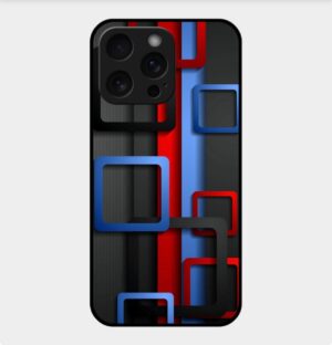3D Theme Glossy Metal TPU Back Cover 03