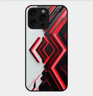 3D Theme Glossy Metal TPU Back Cover 02