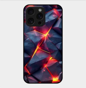 3D Theme Glossy Metal TPU Back Cover 14