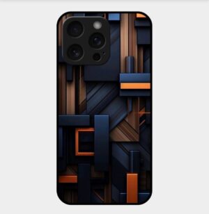 3D Theme Glossy Metal TPU Back Cover 05