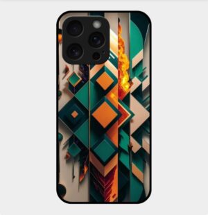 3D Theme Glossy Metal TPU Back Cover 12